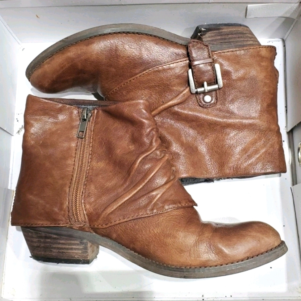 Marc Fisher leather booties